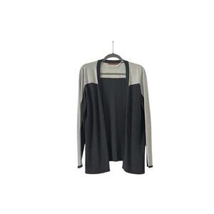 Belldini Open Front Gray Cardigan Size Large